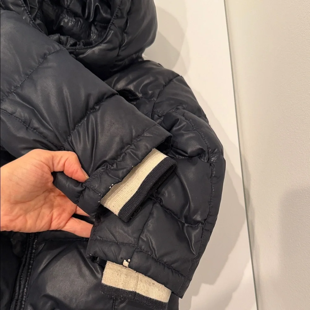 Cozy Black Kids Padded Joggers - Picture 9 of 9